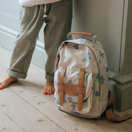 Elodie Details - BackPack MINI Backpack Blueberry Bliss + Water Bottle - Blueberry Bliss Billy - SET