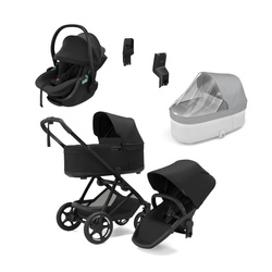 THULE - Charm 2in1 stroller + Maple car seat + adapter - SET black