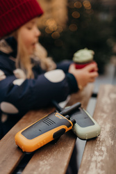 Kidywolf - KIDYTALK walkie-talkie set, green-orange