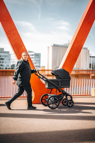 Thule Urban Glide 3 Stroller - Mist Green on Black