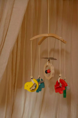 Yumi Yay Mobile 3-in-1; Mobile - Wooden toys - Puzzle