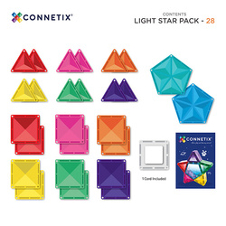 Connetix - Light Star Pack - 28 pieces
