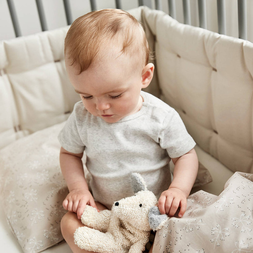 LEANDER - junior bedding, 100x135 cm, forrest, cappucino