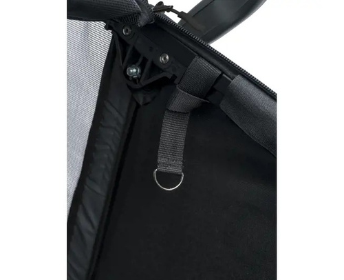 Bicycle trailer for a dog - Hamax Pluto L 45 kg - Blue / Black