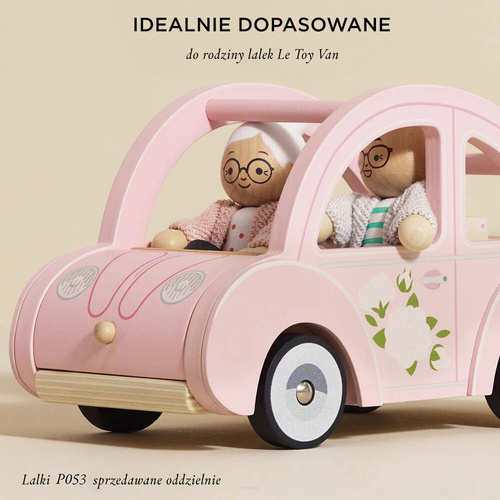 Le Toy Van -Retro Wooden Car Sophie, Pink
