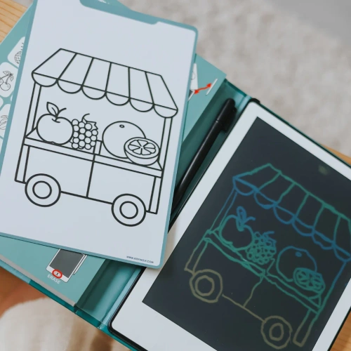 Kidywolf – illuminated drawing tablet KIDYDRAW MINI, My little market