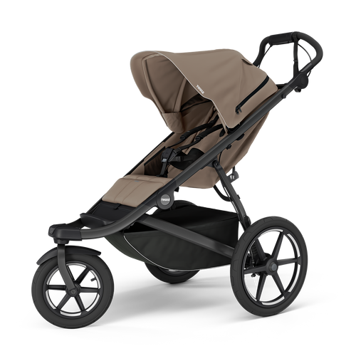 THULE - Urban Glide 3 + carrycot, tinted taupe - SET