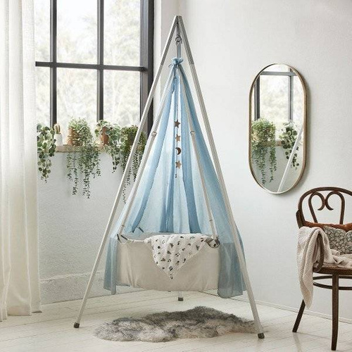 LEANDER - canopy for Leander Classic™ cradle, dusty blue
