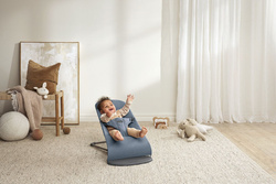 BABYBJÖRN - Bouncer BLISS Woven - Mélange, Blue 