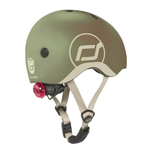 SCOOTANDRIDE - XXS-S helmet for children 1-5 years Olive