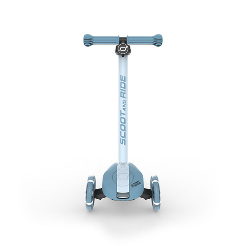 SCOOTANDRIDE - Highwaykick 3S - scooter with 2-in-1 control system and LED wheels, foldable 3+, steel