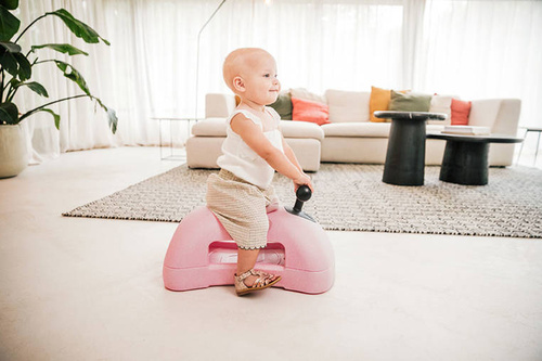 SCOOTANDRIDE - My First Ewolucyjny jeździk pchacz 3w1 6 m+ Rose