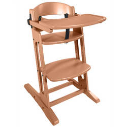 BabyDan - DanChair feeding chair + DanTray tray SET, mocca mousse