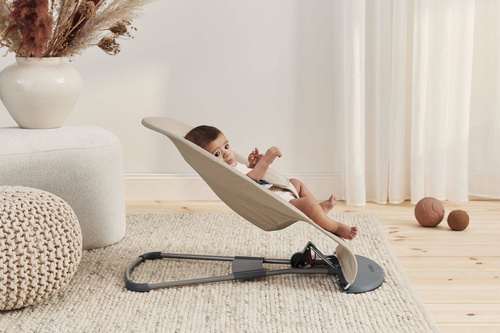 BABYBJÖRN - Bouncer Balance Soft Woven- Khaki / Beige