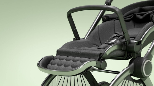 CORE Pushchair and Carrycot Atlantis Blue