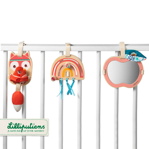LILLIPUTIENS - A set of wooden hangers activating Alice the Fox 9 m +