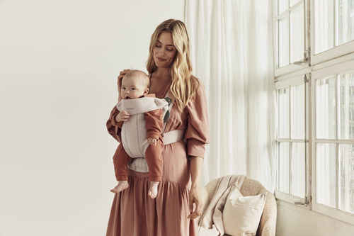 BABYBJÖRN - Baby Carrier MINI 3D Jersey, Light beige