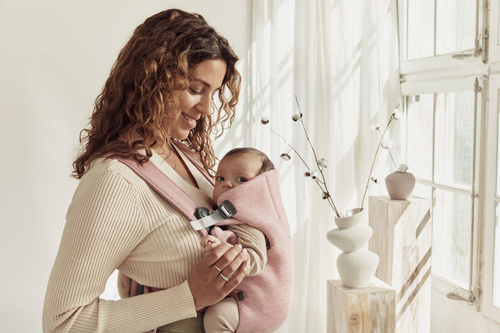 BABYBJÖRN - Baby Carrier MINI 3D Jersey, Light pink
