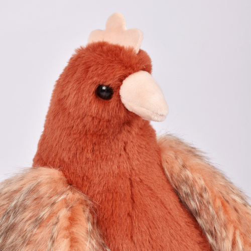 DOUDOU – Poulette plush chicken with golden eggs, Histoire d'Ours, 28 cm
