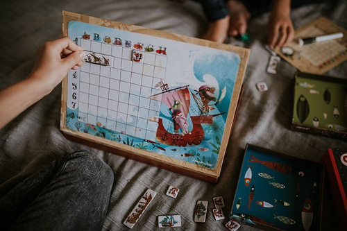 Janod - Ships magnetic game