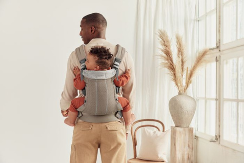 BABYBJORN - Baby Carrier Harmony 3D Mesh, Grey beige