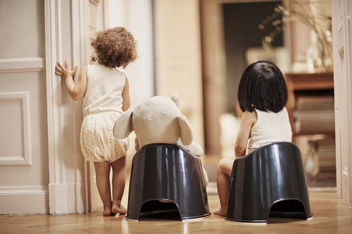 BABYBJÖRN - Potty Chair - Black/White