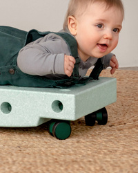 MODU - 4x Swirly Wheels, forest green