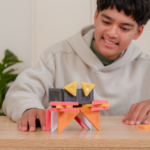 CONNETIX – Magnetic Tiles PRO Build It 4 Ways Creatures Pack - 36 pieces