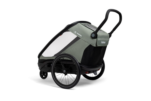 Hamax - Outback Next Bike Trailer, double, dusty green