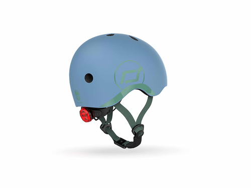 SCOOTANDRIDE - XXS-S helmet for children 1-5 years Steel