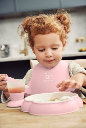 BABYBJORN - Baby Dinner Set - Powder Pink