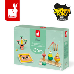 Janod - Set of educational toys Box 36 months