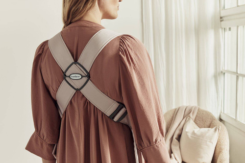 BABYBJÖRN - Baby Carrier MINI 3D Jersey, Light beige