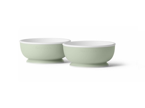 BABYBJORN - Baby Bowl, 2-pack, Powder Green