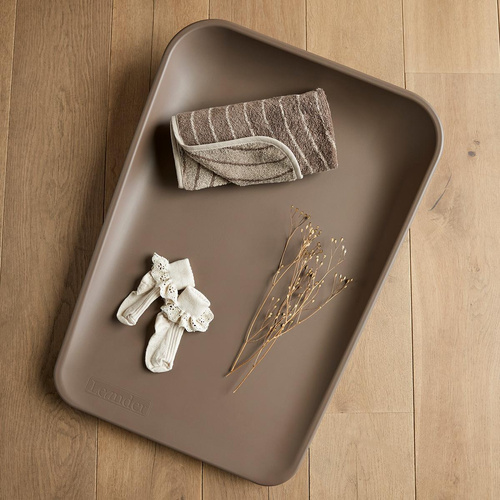 LEANDER - topper for changing mat, Woodland, Mocca