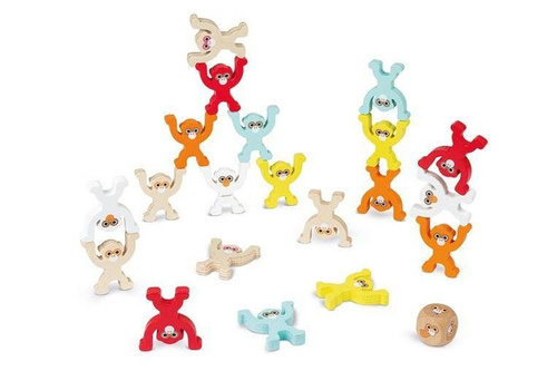 Janod - Skill game Monkey Pyramid 3+