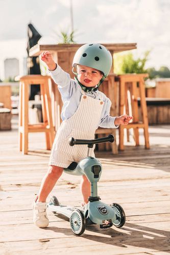 SCOOTANDRIDE - Highwaykick 2in1 Ride and scooter 1-5 years Steel