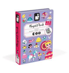 Janod - Magnetic Puzzle Princess Magnetibook collection 2018