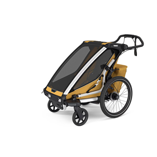 Child bicycle trailer, single - Thule Chariot Sport 2 - Natural Gold