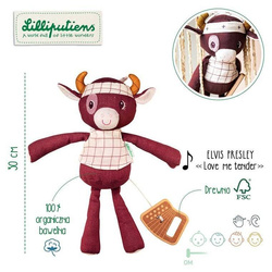 LILLIPUTIENS - Cuddly toy with a music box Rosalie Fudge 0 m +