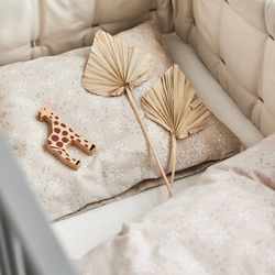 LEANDER - junior bedding, 100x135 cm, forrest,  cappucino