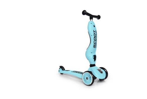 SCOOTANDRIDE - Highwaykick 2in1 Ride and scooter 1-5 years Blueberry