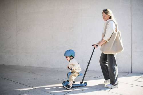 SCOOTANDRIDE - Highwaykick Push and Go 2in1 Ride and scooter 1-5 years Steel