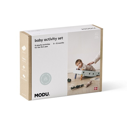 MODU - Baby Activity Set - Ocean Mint / Forest Green