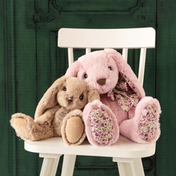 DOUDOU – plush rabbit Histoire d'Ours, 25 cm, beige
