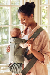 BABYBJÖRN - BABY CARRIER MINI,Dark green Woven