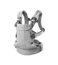 BABYBJORN - Baby Carrier Harmony, Woven, Light grey mélange