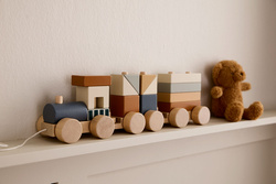 Kid's Concept - Block train brown