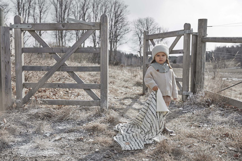 Elodie Details - Wool Beanies Creamy White 0-6 months