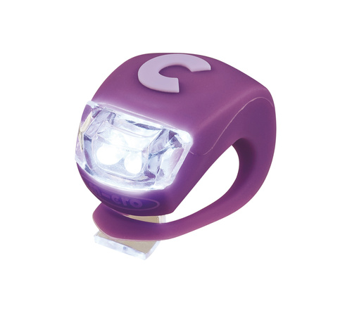 MICRO - Deluxe handlebar light, purple